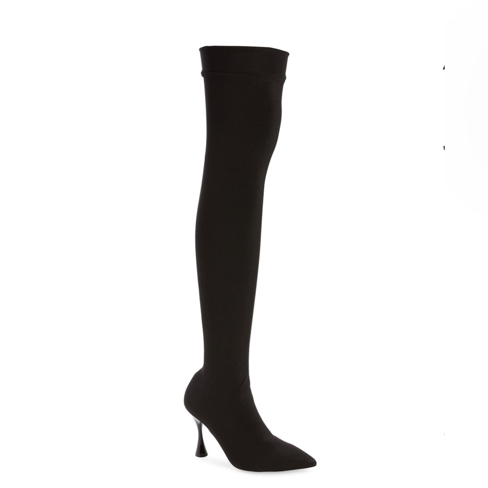 Jeffrey Campbell Madam over the knee fitted boots, WORN ONCE…